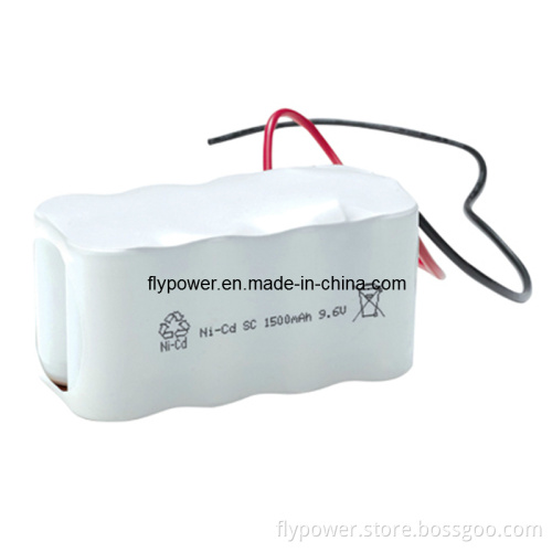 Ni-CD Battery 9.6V D5000mAh Rechargeable Battery Emergency Light (FD-D5000T)